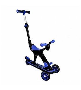 3+ Yaş Scooter 3 in 1 Yönlendirmeli (Mavi)