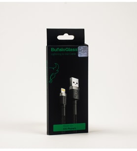 BufaloGlass Lightning Şarj Kablosu 1m