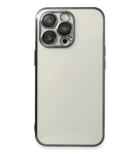 iPhone 14 Pro Kılıf Razer Lensli Silikon - Siyah
