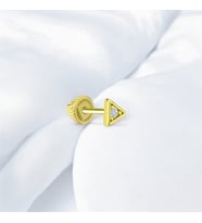 Glorria Altın Üçgen Helix Piercing