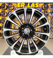4 Adet BKY-1204 6.5*16 5*98 ET40 58.1 BLACK MACK JANT (Takım)