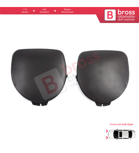 Renault Clio MK2 BB CB SB Faz 1 1998-2002 7701205718 için Ön Tampon Sol Sağ Sis Far Kapağı