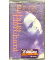 (Plak Değildir KASET tir) Natalie Merchant Live In Concert Live On Broadway Kaset