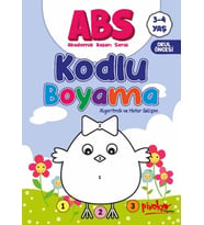 ABS 3-4 Yaş Kodlu Boyama