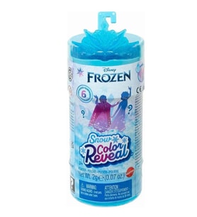 Disney Karlar Ükesi Color Reveal Renk Değiştiren Prenses Bebekler Sürpriz Paket (Karışık)