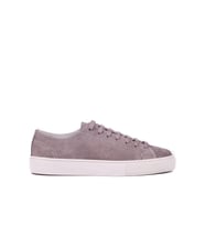 Shoetyle - Hakiki Nubuk Deri Gri Renk Erkek Sneaker - 666-0386