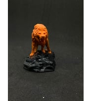 3D Baskı Aslan Heykeli - El Yapımı Dekoratif Heykel, Masaüstü ve Raf Dekoru