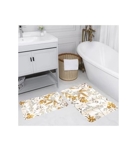 Eliana Home Baskılı 2'li Banyo Paspas Takımı RVG5176