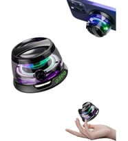 G300 Mıknatıslı Bluetooth Hoparlör Stand 5W LED Işıklı 5.4 (SİYAH)