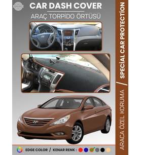 HYUNDAİ SONATA (2007-2012) Torpido Örtüsü Ön Göğüs Tam Uyum Çatlamayı Önler Kaymaz Kolay Montaj