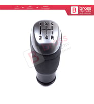 Renault Clio MK4 BH KH 2012-2020 328657531R için Krom Çerçeve 5 İleri Vites Topuzu