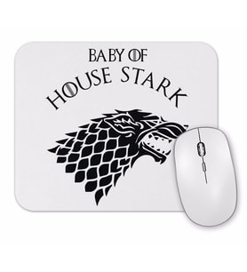 Game Of Thrones Baby Of House Stark Mouse Pad