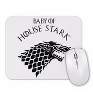 Game Of Thrones Baby Of House Stark Mouse Pad