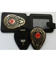 YAKIN KORUMA-GÜVENLİK ROZETLİ CÜZDAN+KEMER ROZETİ SATINAL-SADECE YAKIN KORUMA KIMLIK KARTLI-YAKIN KORUMA GOREVLISI SATIN ALABILIR-SIVILE SATILMAZ