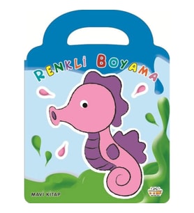 Renkli Boyama - Mavi Kitap