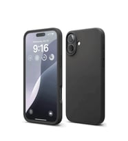 Northcity Apple iPhone 16 Uyumlu Kılıf Nano içi Kadife Silikon - Siyah