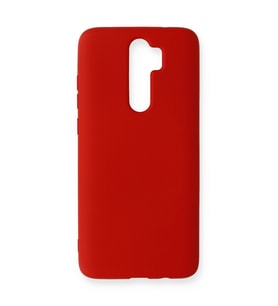 Xiaomi Redmi Note 8 Pro Kılıf Nano İçi Kadife Silikon - Kırmızı