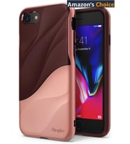 Ringke Wave iPhone 7/8 ile Uyumlu KIlıf Rose Blush