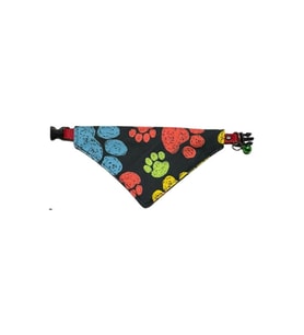 Cocopet Pati Desenli Ayarlanabilir Fular Bandana Kedi Tasması
