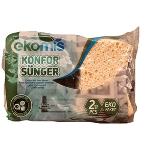 Ekomis Konfor Düz Sünger 2'li