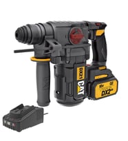 CAT DX21BC 18Volt 2.0Ah 2.2J Li-ion Tek Akülü Şarjlı Kömürsüz Profesyonel SDS-Plus Pnömatik Kırıcı/Delici
