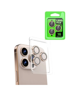 Apple İphone 16 Pro Max Raze Metal Kamera Lens - Natural Grey