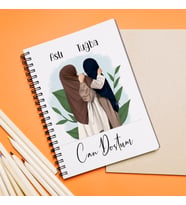 Can Dostum Kız Arkadaş Tasarımlı Kişiye Özel Defter