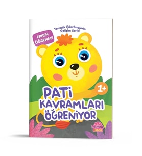 Tematik Çıkartmalarla Gelişim Serisi - Pati Kavramları Öğreniyor