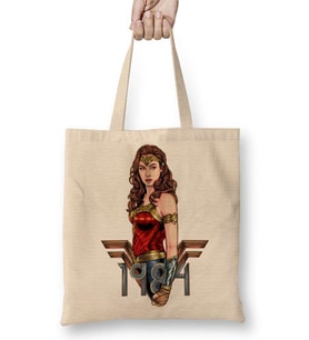 Wonder Woman Amazon Bez Çanta Uzun Saplı
