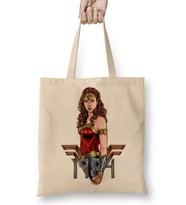 Wonder Woman Amazon Bez Çanta Uzun Saplı