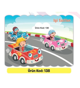 Karne Kabı Kılıfı Ürün Kodu:138 (5 Adet) (Karışık)