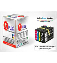 Xplus®  Hp 953XL Hp8210/8710/8715/8720/8725/8730/7720 Muadil Kartuş Seti (Çok Renkli)