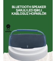 Net Stereo Ses Sunan IPX5 Su Geçirmez Bluetooth Hoparlör