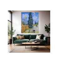 Van Gogh Kanvas Tablo Dijital Baskı Kanvas Duvar Tablosu Empresyonizm Tablo VanGogh27-1