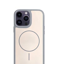 iPhone 16 Pro Max 6.9" MagSafe Destekli Premium Soft Silikon Kılıf Gri