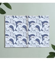 Balina Defter Spiralli A5 96 Yaprak Çizgisiz Defter PYTKDFTR301