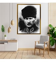ÇERÇEVELİ ATATÜRK TABLO S569