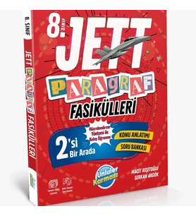 Ünlüler Karması 8. Sınıf Jett Paragraf Fasikülleri Yeni