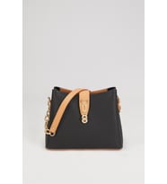 Siyah-Camel  Kadın Omuz Çantası 930228 (Siyah-Camel)