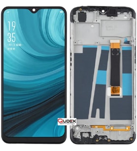 Oppo AX7 Lcd Ekran Dokunmatik Çıtalı (CPH1903) (Siyah)