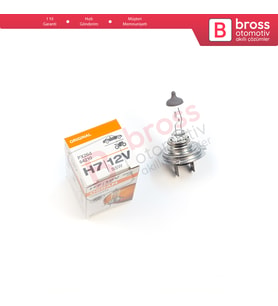 Kısa Uzun Far Sis Lambası için OSRAM ORIGINAL 64210 H7 12V 55W PX26d Halojen H7 Far Ampulü Tırnaklı