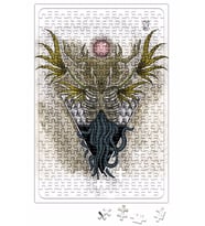 Skull Devil Color Branca Puzzle 240 Parça Yapboz