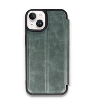 Iphone 14 Kılıf Flip Cover - Koyu Yeşil