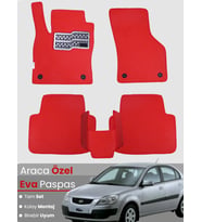 KİA RİO SEDAN (2005-2011) Uyumlu EVA Paspas Tam Set–Araca Özel,Kolay Montaj,Su Geçirmez