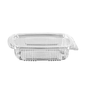 ŞeyliŞeyler - Şeffaf Plastik Sızdırmaz Meze ve Sos Kabı 150 gr 100 Adet - Kendinden Kapaklı Şarküteri Kabı