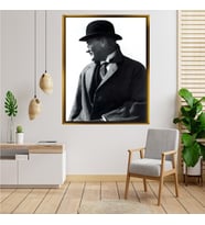 ÇERÇEVELİ ATATÜRK TABLO S396