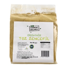 Organik Toz Zencefil 80 Gr