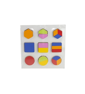 Ahşap Geometrik Şekiller Ahşap Eğitici Oyuncak