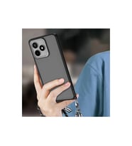 Realme C53 Kılıf Elegant Kapak - Titan Gri