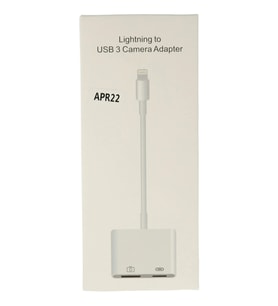 Pilelistore   APR22 Iphone Otg 2in1 - Beyaz